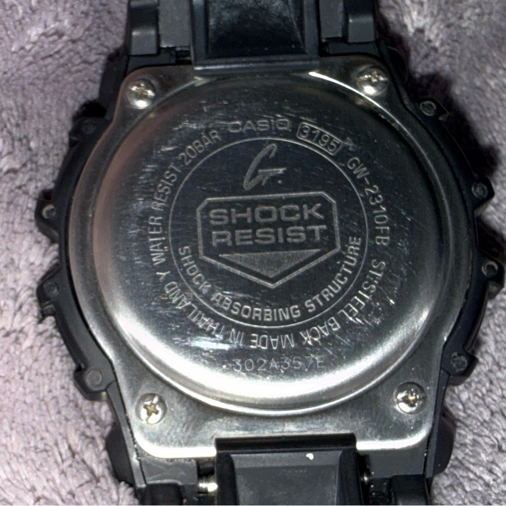 Casio Gshock GW-2310FB negative display solar tactical G-Shock multi band 6 - Picture 4 of 11